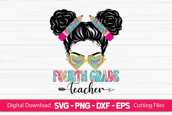 Fourth Grade Teacher Messy Bun: A Stitch Review