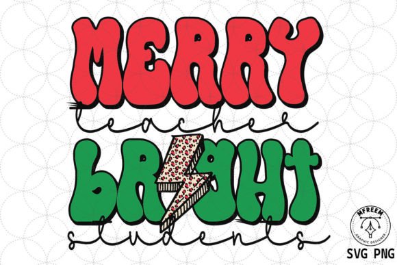 Merry Teacher Thunder Christmas SVG Review
