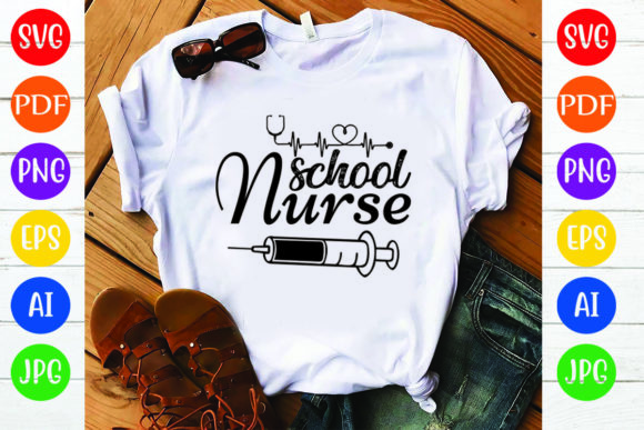 Nurse SVG Design Review: School Nurse Embroidery