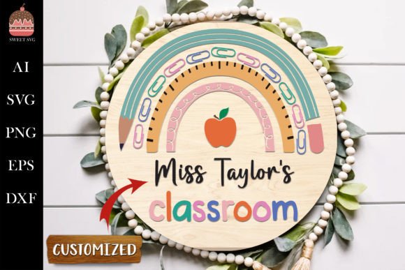 Personalized Teacher Classroom Decor SVG Review