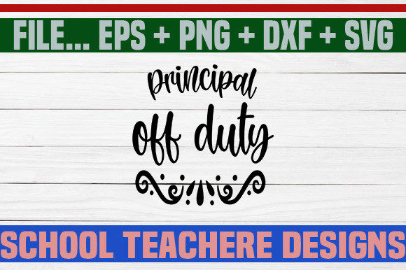 Principal Off Duty SVG: A Designer’s Stitch Test
