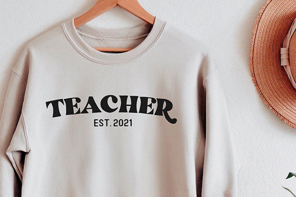 Teacher Est 2021 SVG: An Embroidery Design Review