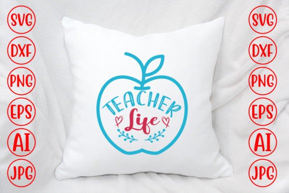 Teacher Life Apple SVG: A Designer’s Stitch Test