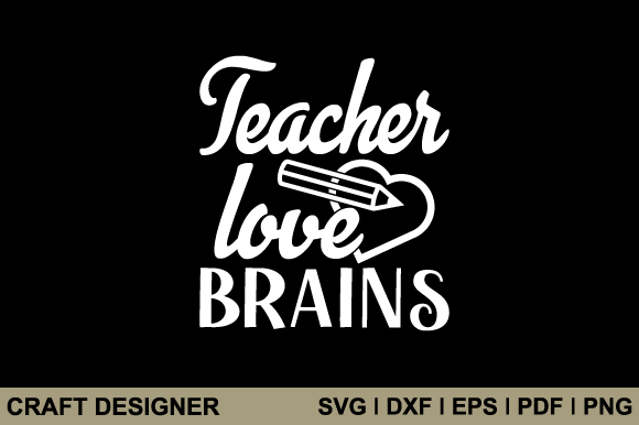 Teacher Love Brains SVG: An Embroidery Review