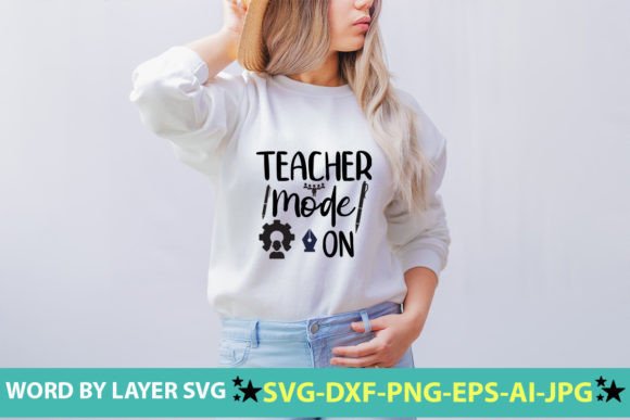 Teacher Mode on SVG Cut File: An Embroidery Review