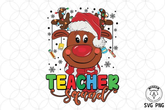 Teacher Squad Reindeer SVG: A Designer's Review