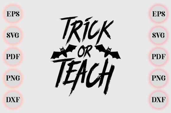 Trick or Teach Teacher Halloween Design Review