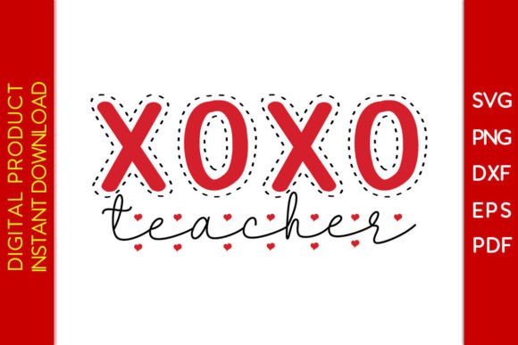 XOXO Teacher Valentine SVG: An Embroidery Review